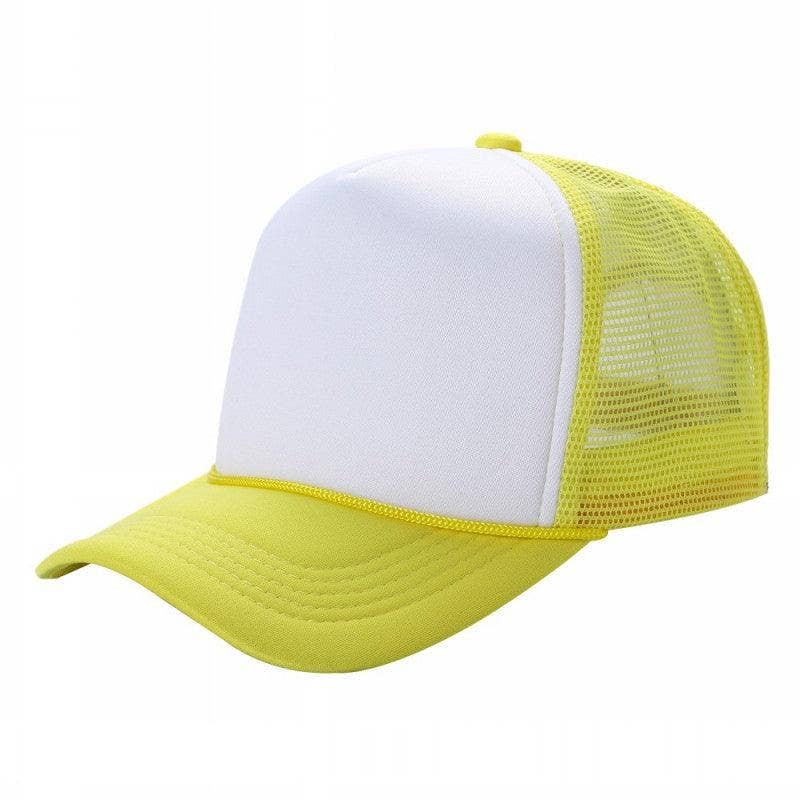 Multi Tone Color Foam Sponge Mesh Trucker Hat