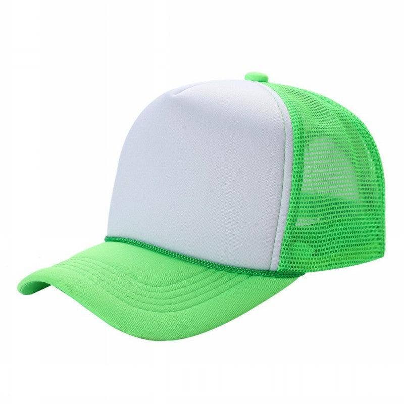 Multi Tone Color Foam Sponge Mesh Trucker Hat