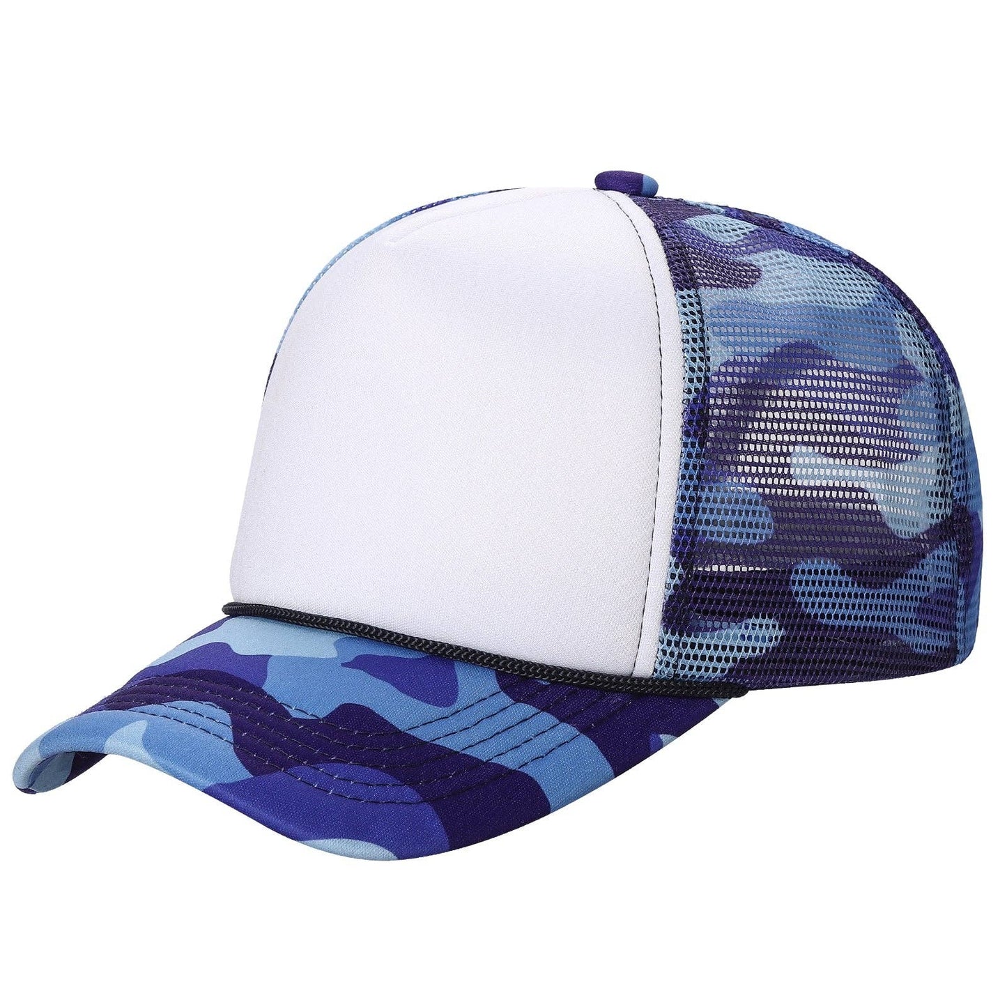 Multi Tone Color Foam Sponge Mesh Trucker Hat