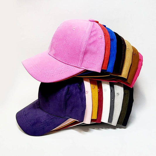 Solid Color Suede Hats