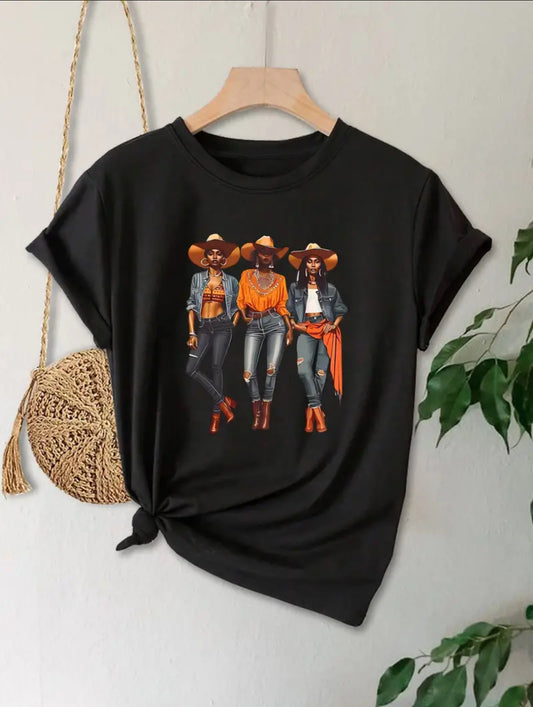Black Cowgirls T-shirt