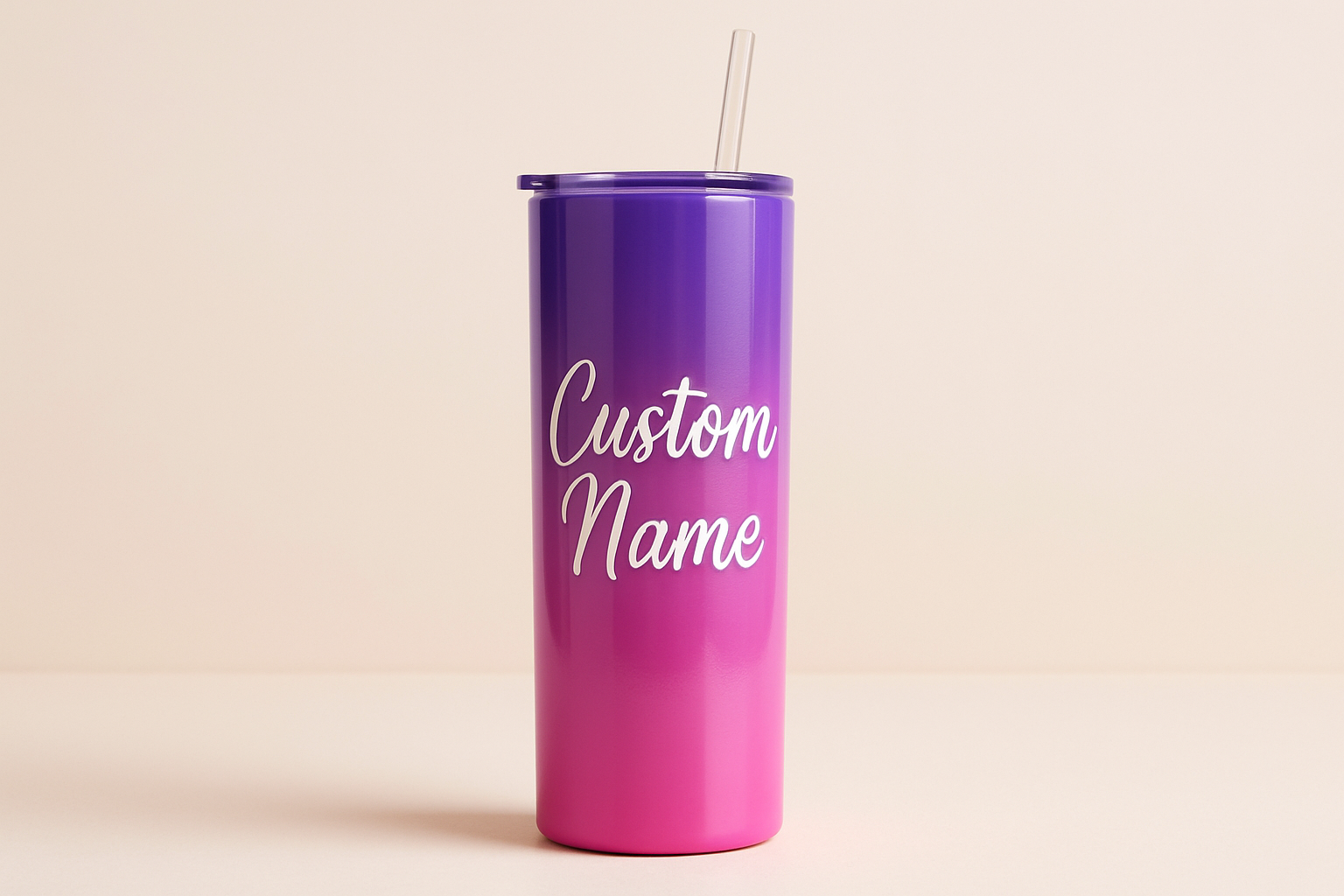 customized skinny tumbler