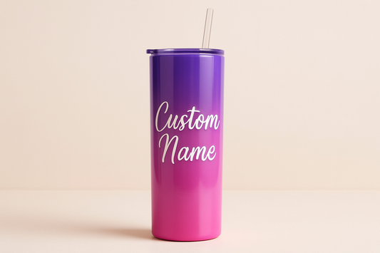 customized skinny tumbler