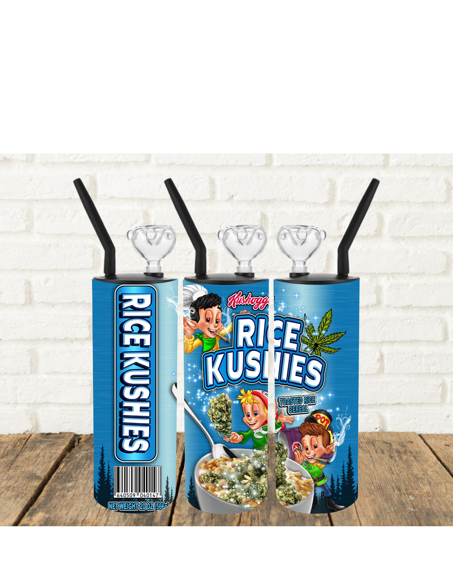 Rice Kushie Hookah Tumbler 15 oz